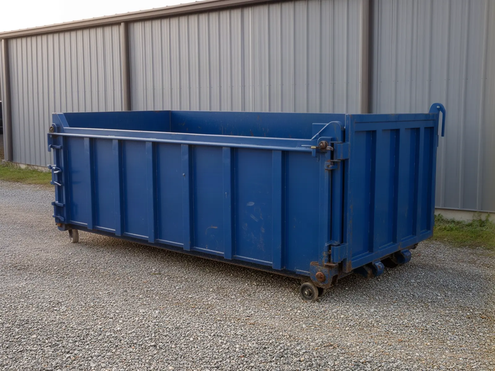Roll-off dumpster from Wallace & Jarrett Dumpster Rental in Minot, ND